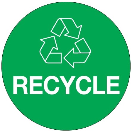 Bsc Preferred 3'' Green Circle ''Recycle'' BUY00021613
